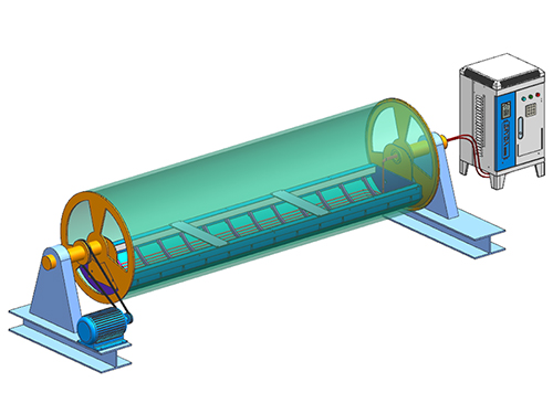 Chauffage par Induction pour le Séchoir à Tambour Rotatif 