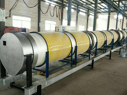 Chauffage par Induction pour le Séchoir à Tambour Rotatif