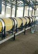 Chauffage par Induction pour le Séchoir à Tambour Rotatif