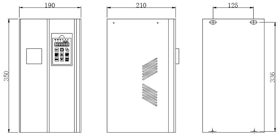 Source de Puissance de Chauffage par Induction de 8 à 15kW (générateur ou convertisseur mural)