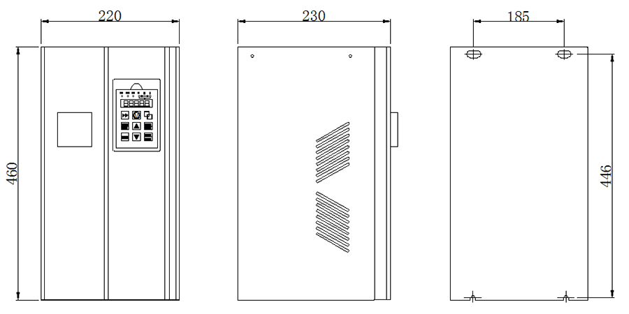 Source de Puissance de Chauffage par Induction de 20 à 30kW (générateur ou convertisseur mural)