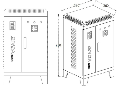 Source de Puissance de Chauffage par Induction de 20 à 30kW (générateur ou convertisseur au sol)