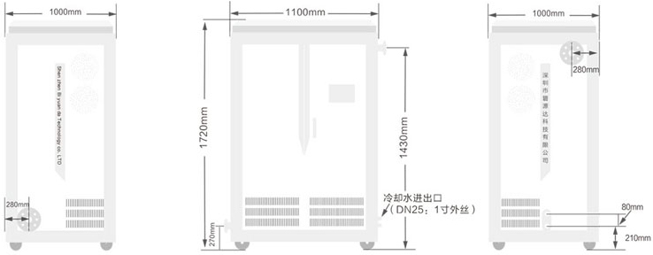 Chaudière de Chauffage Central par Induction de 100 à 160kW
